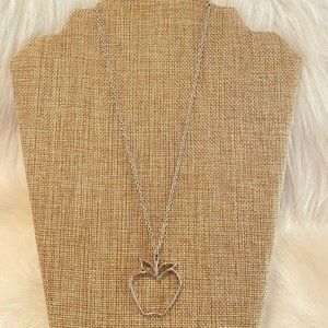 VINtage Sarah Coventry Apple Necklace 4510